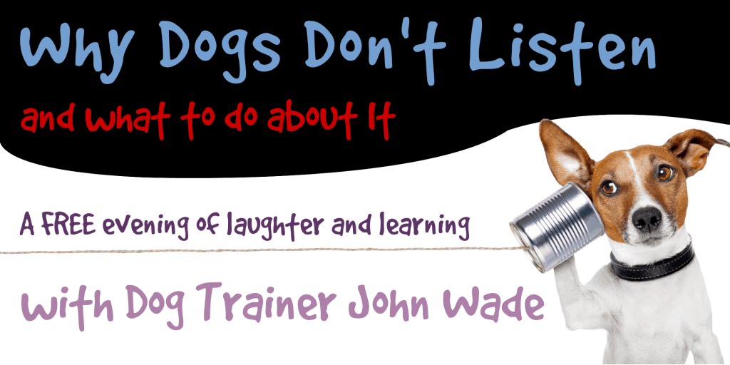 Why Dogs Don't Listen (and what to do about it!) ASK THE DOG GUY